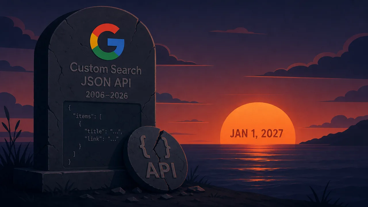 The Last Official Google Search API Dies January 1, 2027