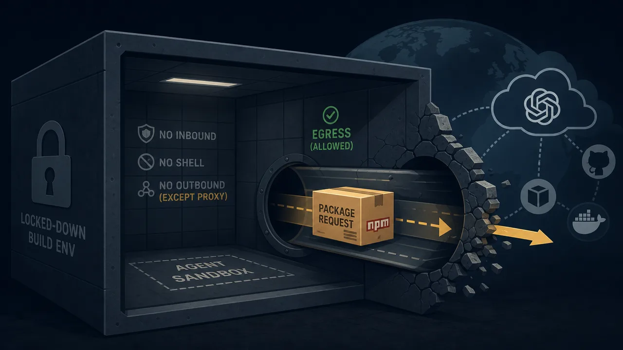 The Package Proxy Is the Hole in Your Agent Sandbox