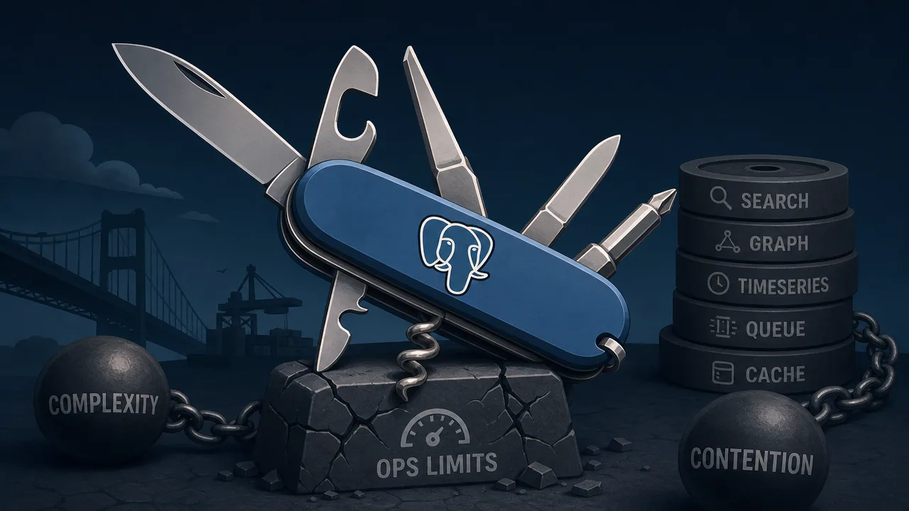 The Postgres Swiss Army Knife Is Not a Free Lunch