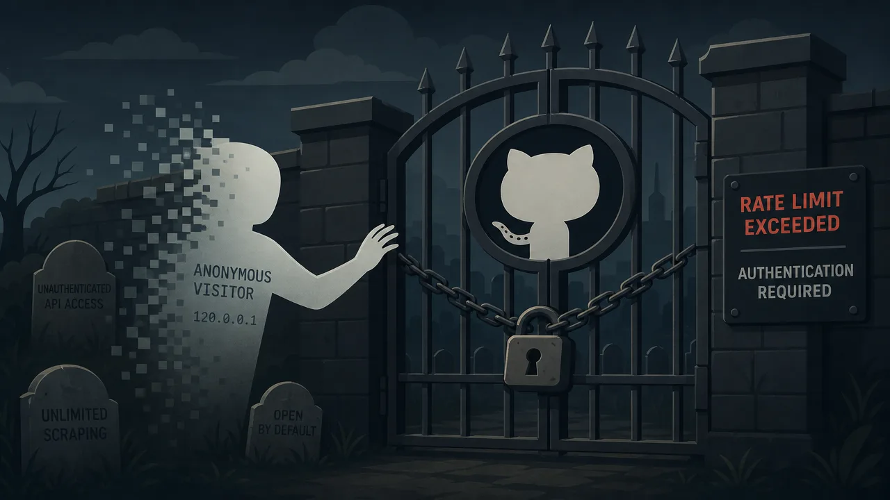 The Slow Death of the Anonymous GitHub Visitor