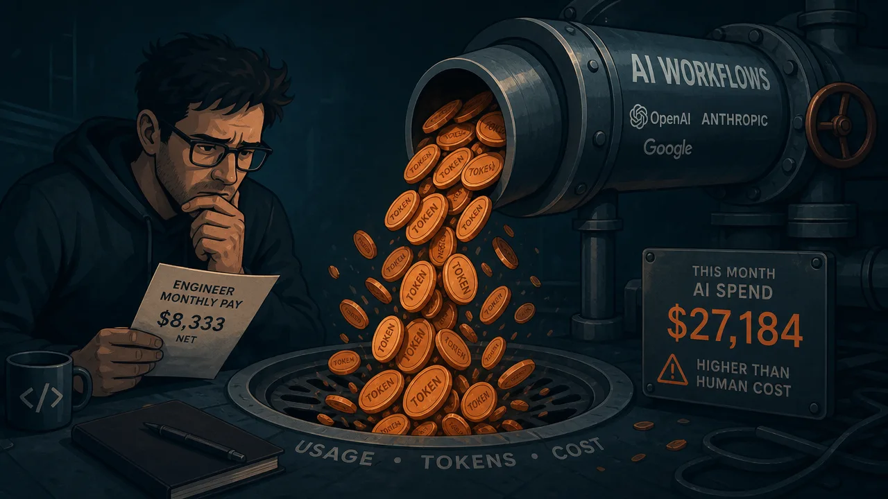 The Token Drain: When AI Costs More Than the Engineer