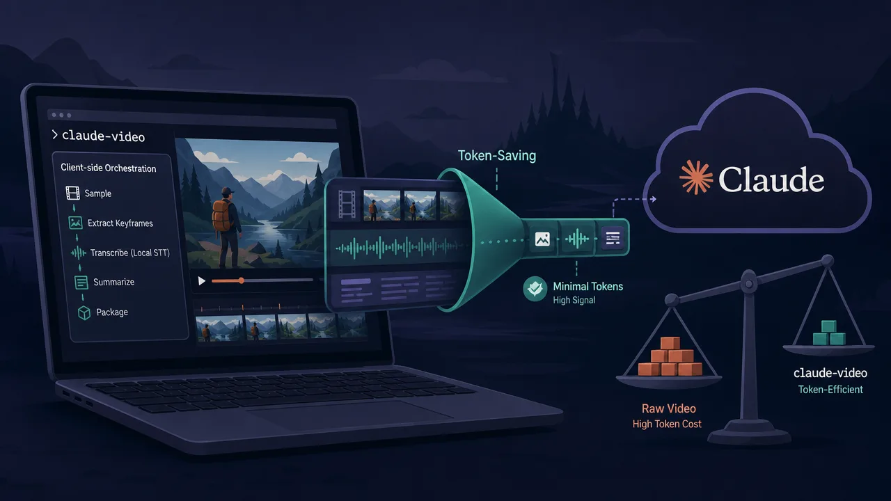 The Token-Saving Architecture of LLM Video Ingestion