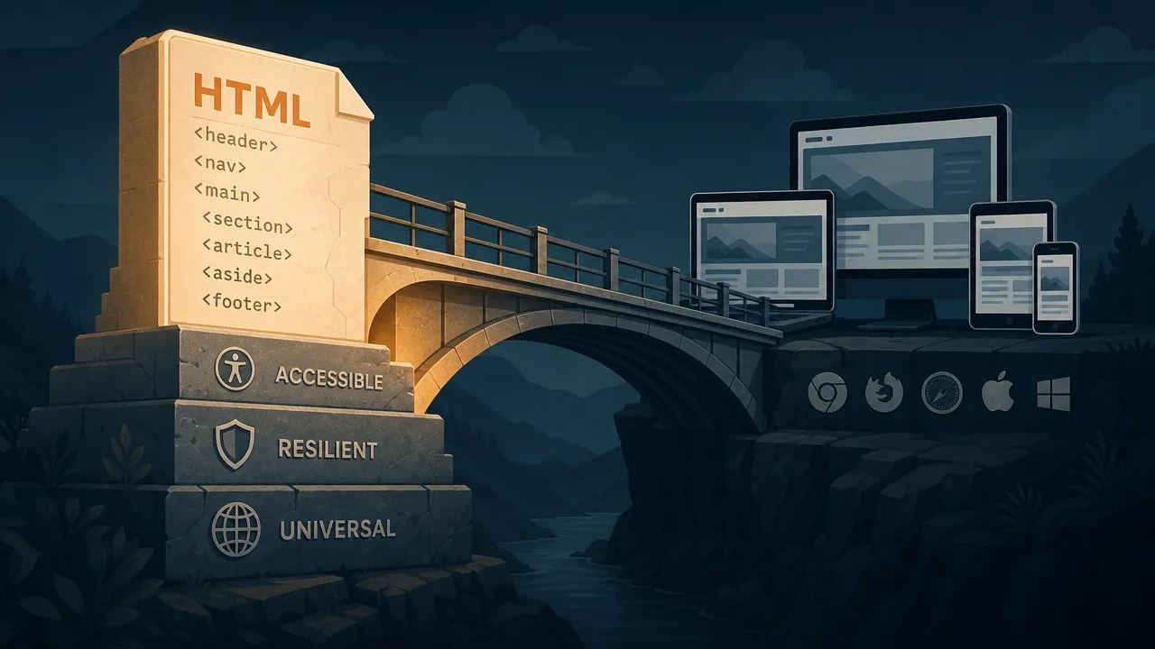The Unreasonable Power of Plain HTML