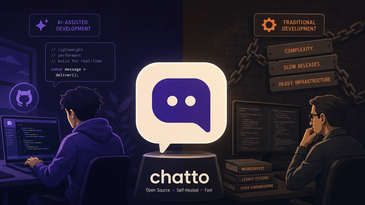 The Vibe Coding Debate Behind Chatto's Snappy Open Source Launch