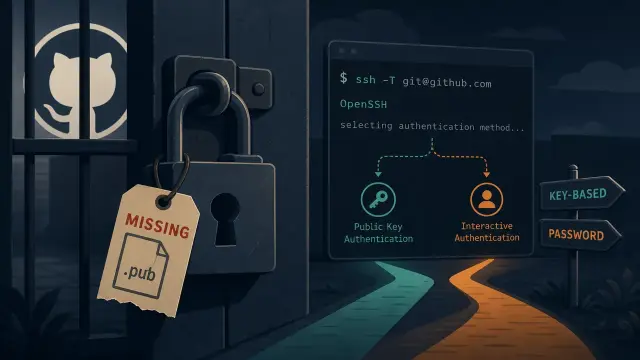 A Missing .pub File Can Lock You Out of GitHub