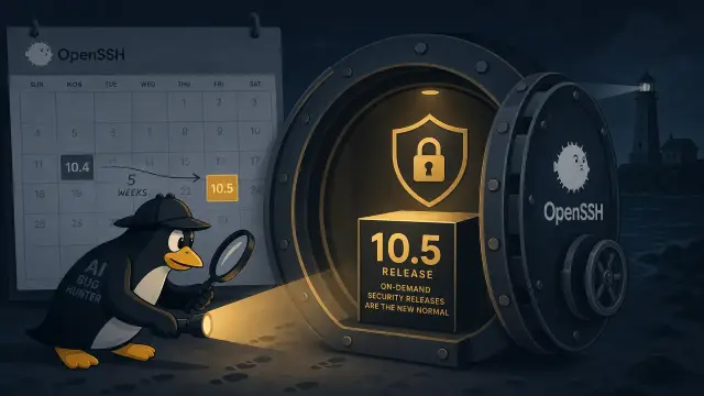 AI Bug Hunters Just Broke OpenSSH's Release Calendar
