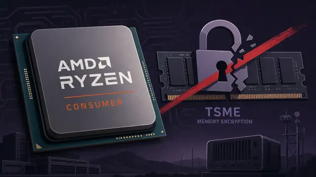 AMD Strips TSME Memory Encryption From Consumer CPUs
