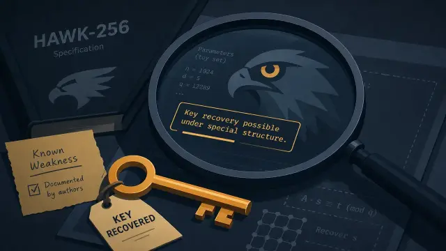 An AI Just Cracked HAWK-256. Read the Fine Print.