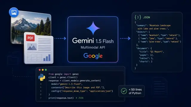 Analyze Images and PDFs with Google Gemini's Multimodal API in Python