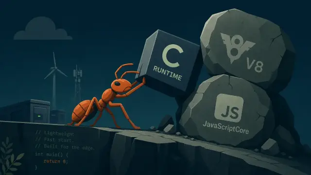 Ant: A Custom-Engine JavaScript Runtime for the Edge