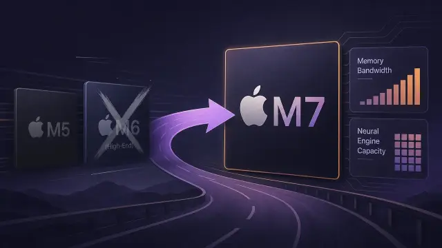 Apple Fast-Tracks M7 Silicon to Rewrite On-Device AI Limits