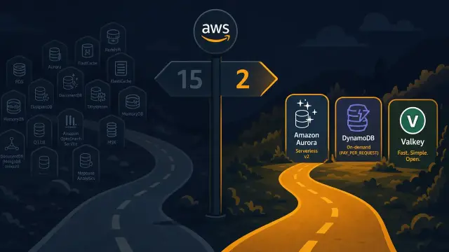 AWS Has 15 Databases. You Probably Need Two.