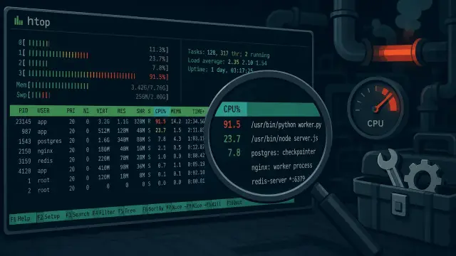 Beyond the Colors: A Developer's Guide to htop
