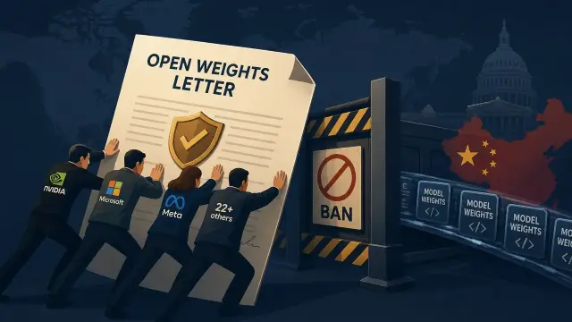 Big Tech's Open-Weights Letter Is Really About Chinese Models