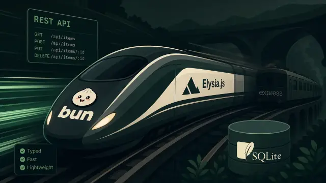 Build a Blazing-Fast REST API with Bun and Elysia.js
