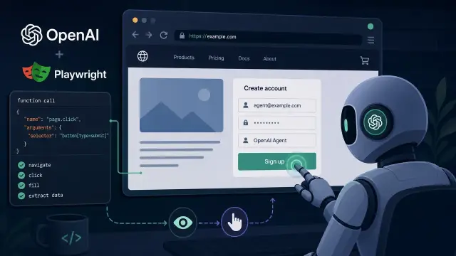 Build a Browser-Automation Agent with OpenAI Function Calling and Playwright