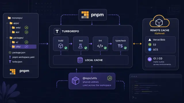 Build a JavaScript Monorepo with Turborepo and pnpm Workspaces