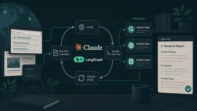 Build a Multi-Step Research Agent with LangGraph, Claude, and Tool Calling
