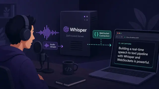 Build a Real-Time Speech-to-Text Pipeline with Whisper and WebSockets