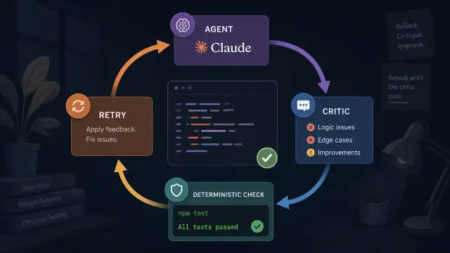 Build a Self-Correcting AI Agent with Reflection and Retry Loops
