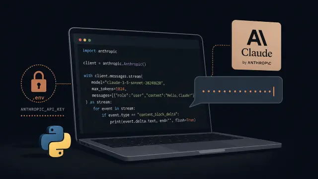 Build Your First App That Talks to an AI Model