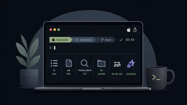 Building a Better Terminal: zsh, Oh My Zsh, and a Modern Toolbelt