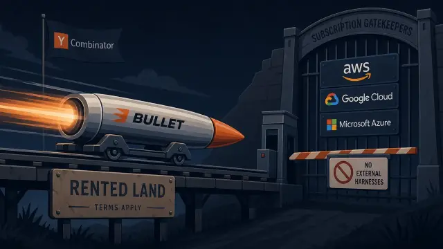 Bullet Is Fast, but It's Built on Rented Land