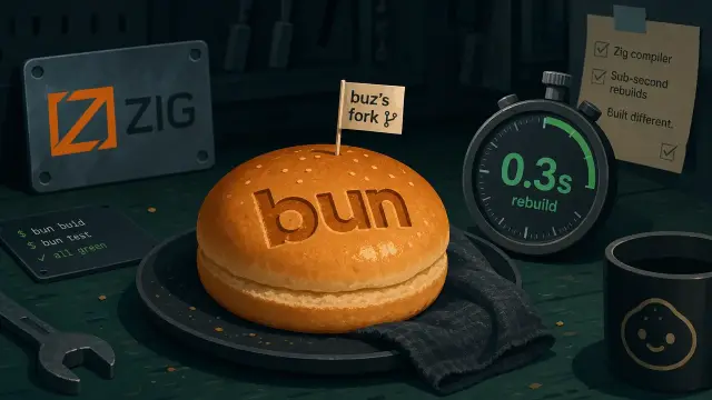 Buz Revives Zig-Era Bun With Sub-Second Rebuilds