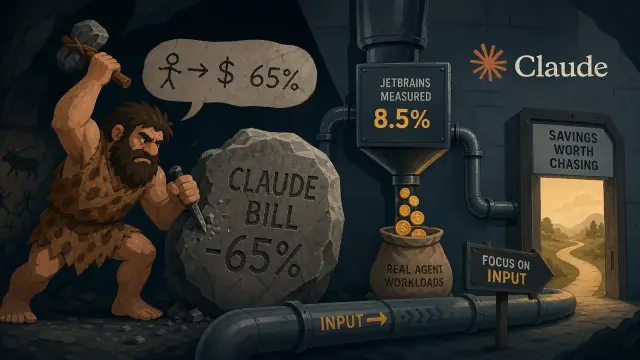 Caveman-Speak Won't Cut Your Claude Bill 65%