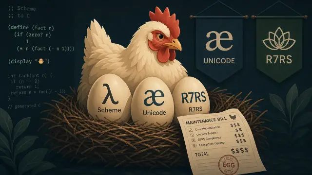 CHICKEN Scheme 6.0 Bets Its Ecosystem on Unicode and R7RS
