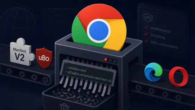 Chrome Strips the Last Manifest V2 Escape Hatches — Time to Audit Your Browser Tooling