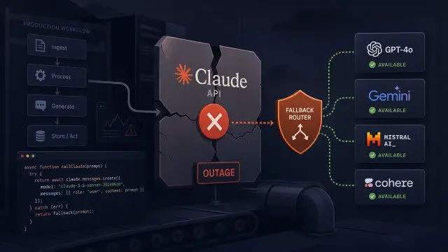 Claude API Outage Hits Production Workflows Across Multiple Models