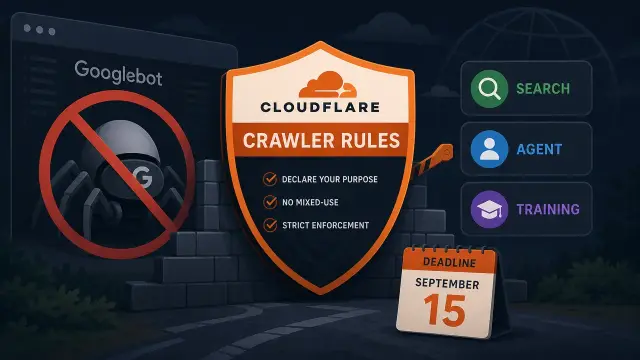 Cloudflare's New Crawler Rules Aim Straight at Googlebot