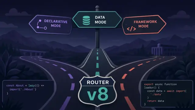 Code-Splitting in React Router v8 Depends on Your Mode