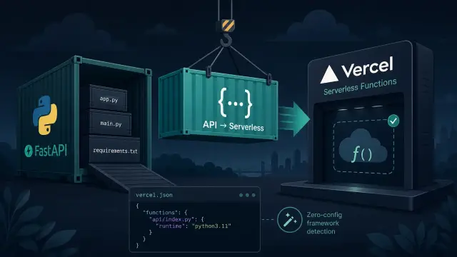 Deploy a Python FastAPI Backend on Vercel Serverless Functions