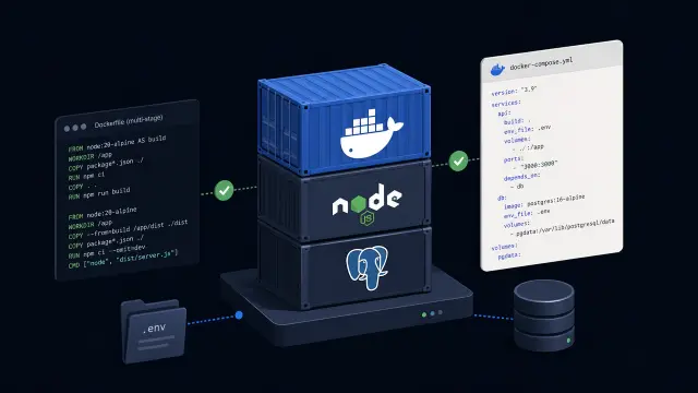 Dockerize a Web App: From Dockerfile to docker compose