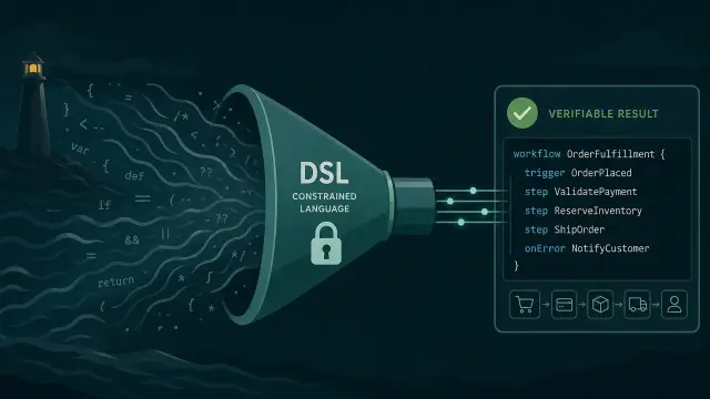 DSLs Make LLM Code Generation Production-Ready