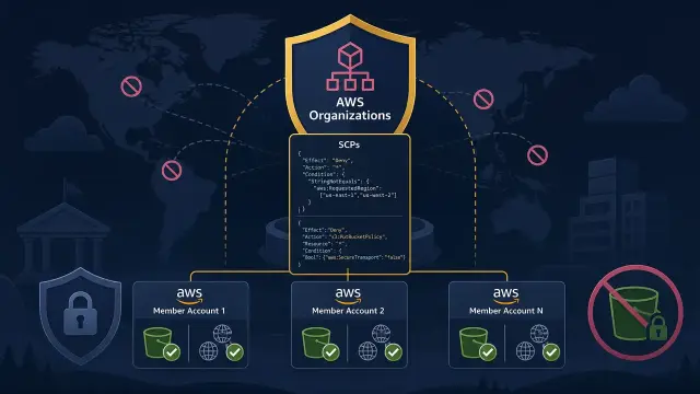 Enforce Guardrails Across AWS Accounts with Organizations and SCPs