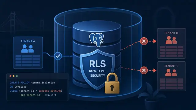 Enforce Multi-Tenant Data Isolation with Postgres Row-Level Security