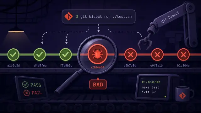 Find the Commit That Broke Your Build with git bisect