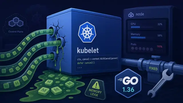 Fixing a Kubelet Memory Leak in Kubernetes 1.36
