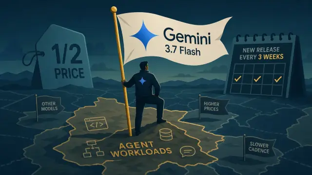 Gemini 3.7 Flash Is a Land Grab for Agent Workloads