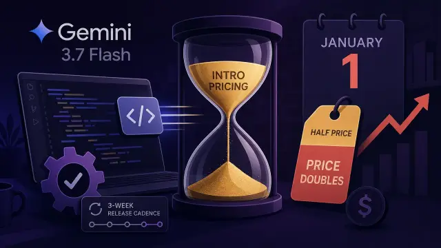 Gemini 3.7 Flash's Half-Price Launch Has an Expiration Date