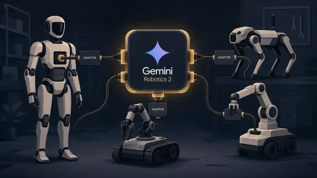 Gemini Robotics 2 Turns Robot Bodies Into Commodity Hardware