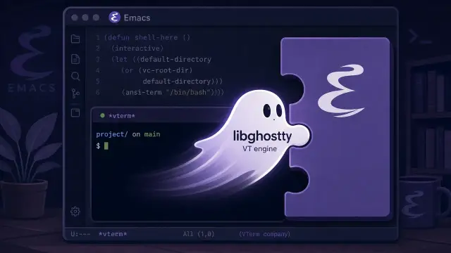 Ghostel Puts libghostty Inside Emacs Terminals