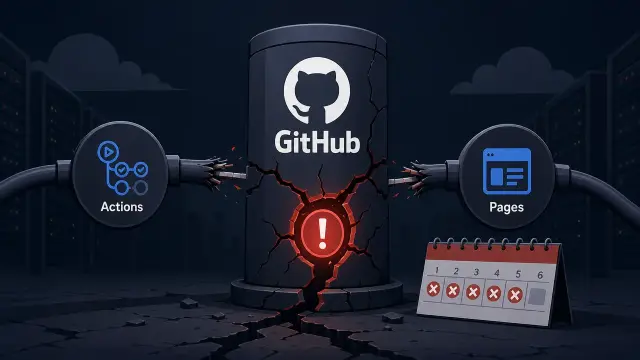 GitHub Actions Has Become GitHub's Single Point of Failure