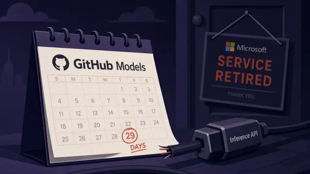GitHub Models Got 29 Days. Plan Your AI Stack Accordingly