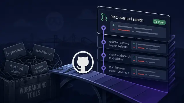 GitHub's Native Stacked PRs Are a Decade Overdue