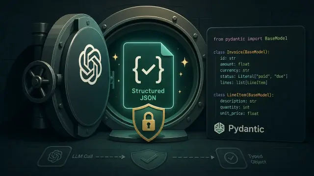 Guarantee Structured JSON from Any LLM Call with OpenAI Structured Outputs and Pydantic