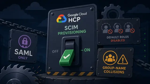 HCP Gets SCIM Provisioning, With Some Sharp Edges